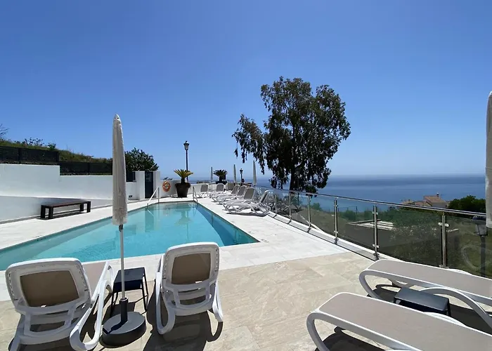 شقة Balcon Del Mar Seaview 216 Casasol *